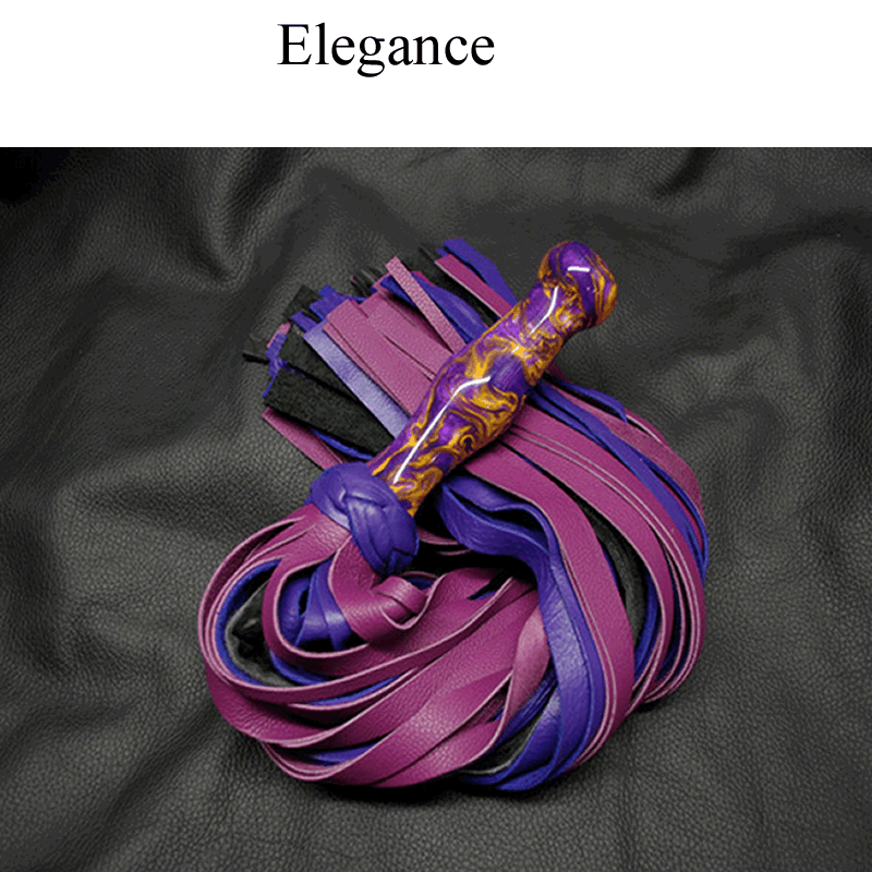 Acrylic Handle Flogger