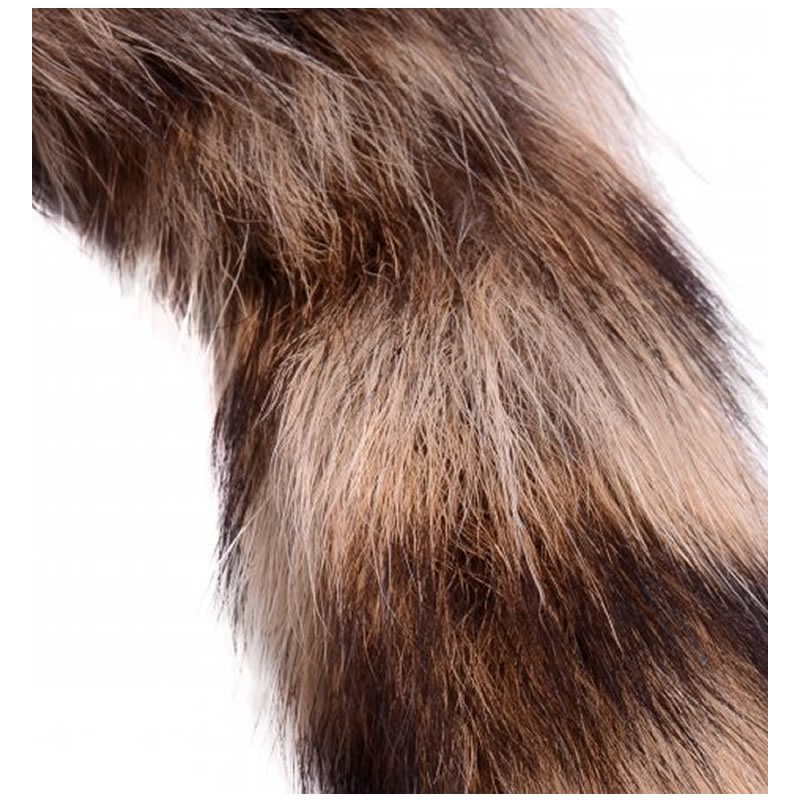 Fox Tail Glass Anal Plug