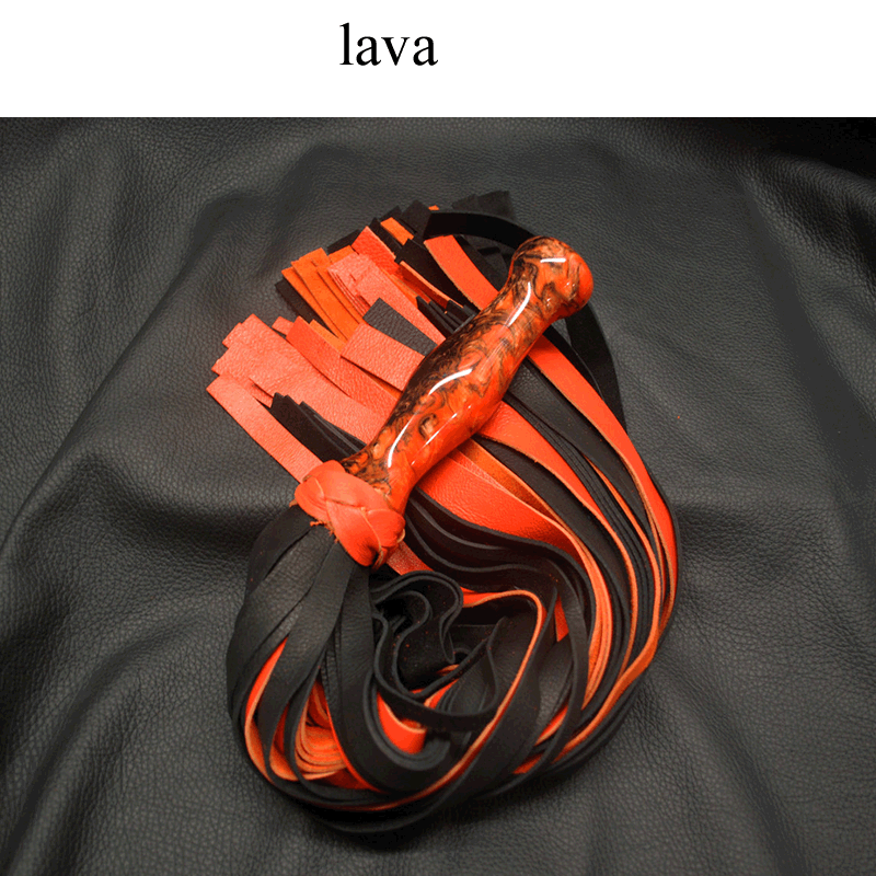 Acrylic Handle Flogger