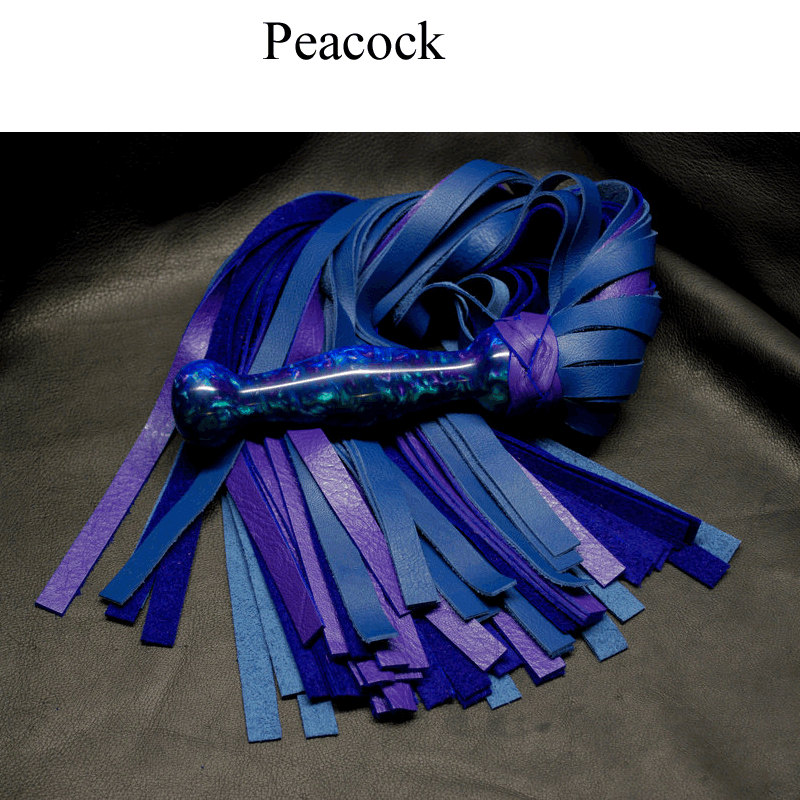 Acrylic Handle Flogger